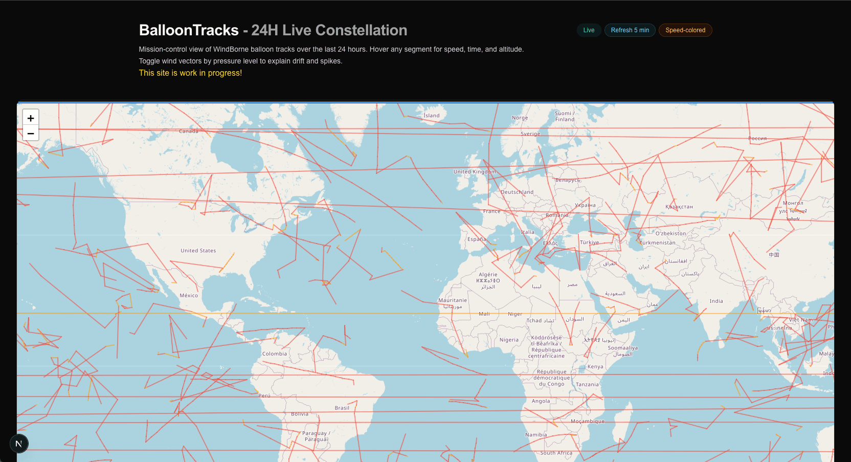 BalloonTracks screenshot 1