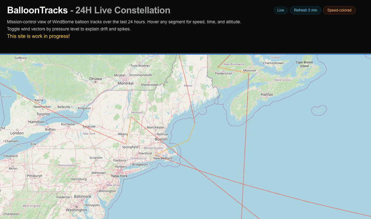 BalloonTracks screenshot 2