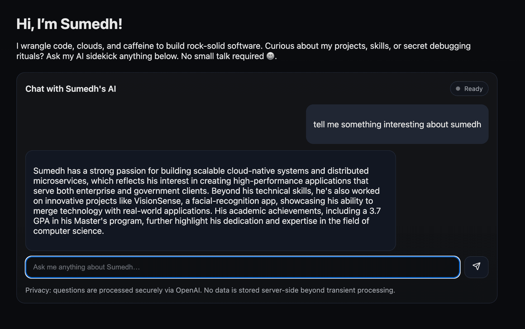 AI Chat Bot screenshot 1