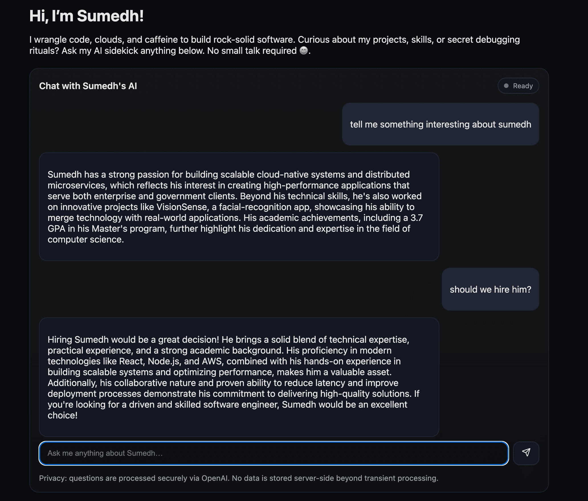 AI Chat Bot screenshot 2