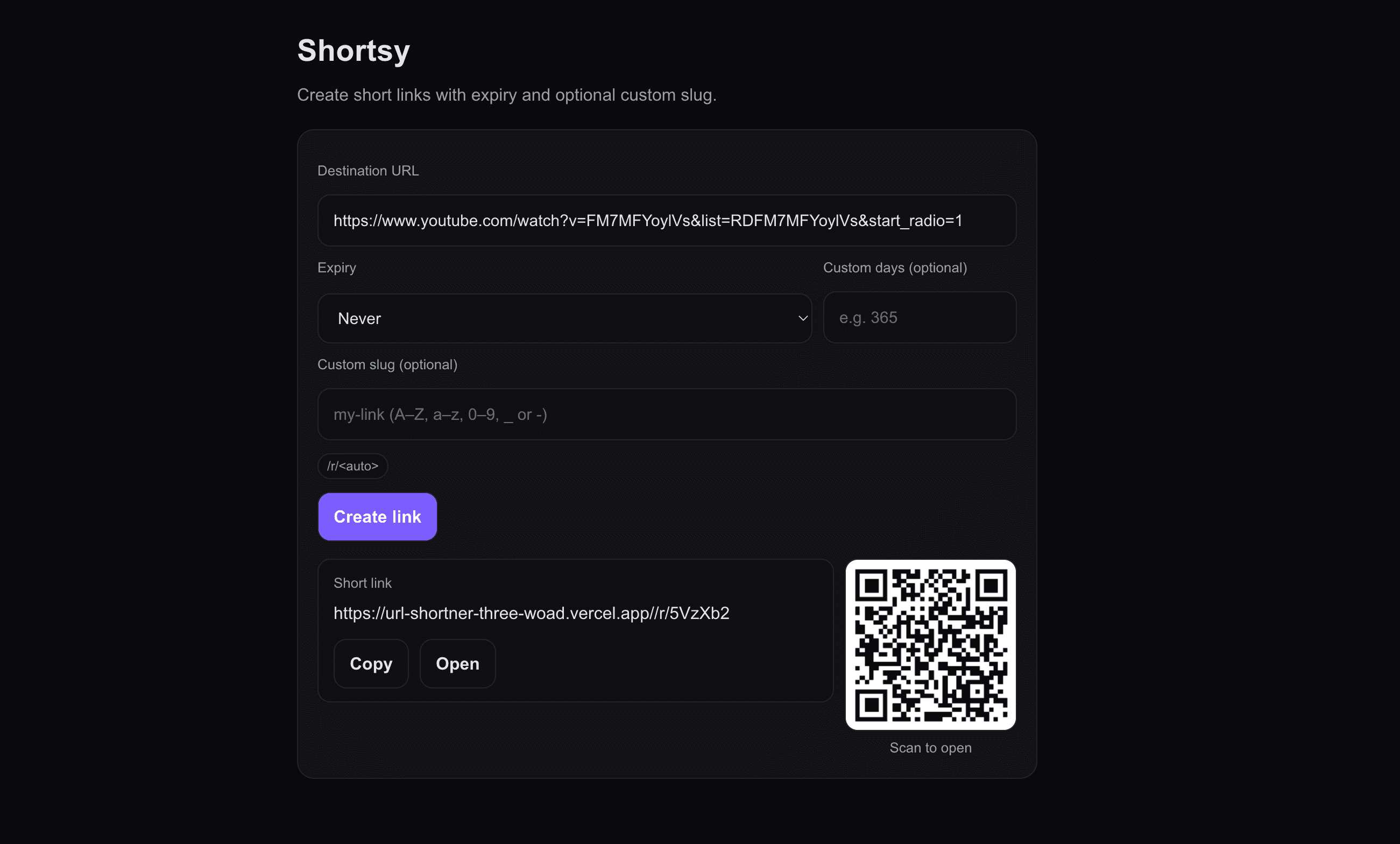 Shortsy screenshot 2